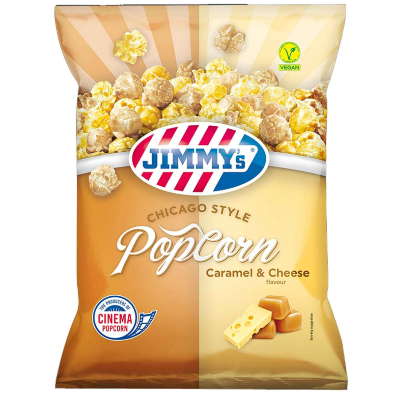  Jimmy's Popcorn Chicago Style Caramel & Cheese 110g 