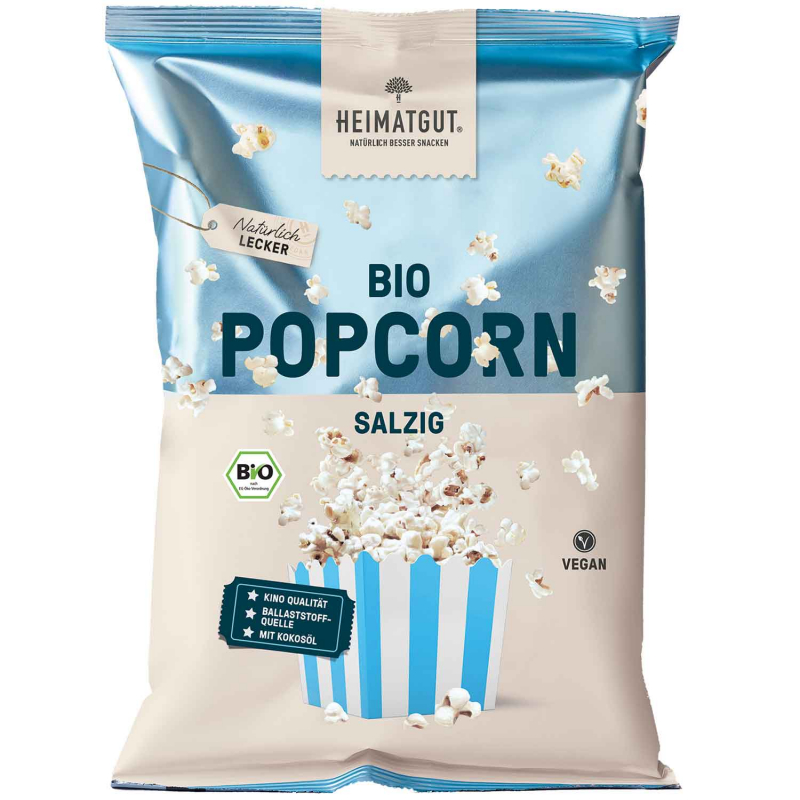  Heimatgut Bio Popcorn salzig 60g 