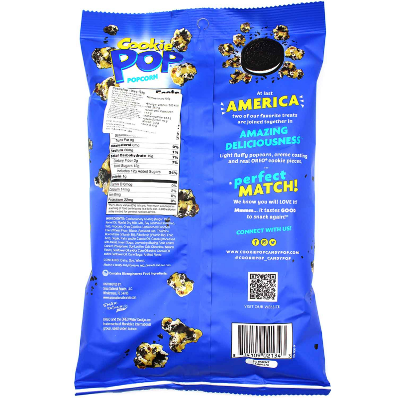  Oreo Cookie Pop Popcorn 149g 