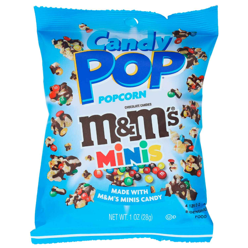 M&M'S Chocolate Minis Candy Pop Popcorn 28g 