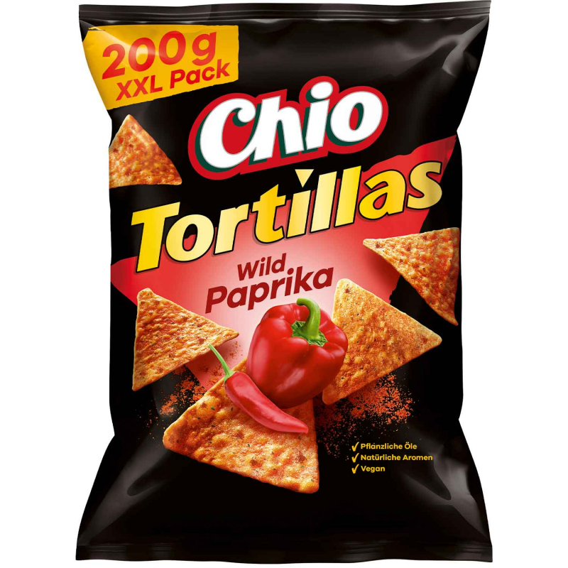  Chio Tortillas Wild Paprika 200g 