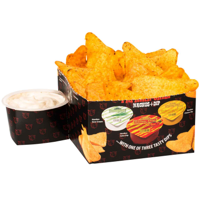  Hombre Paprika-Chili Nachos + Sour-Cream-Dip 190g 