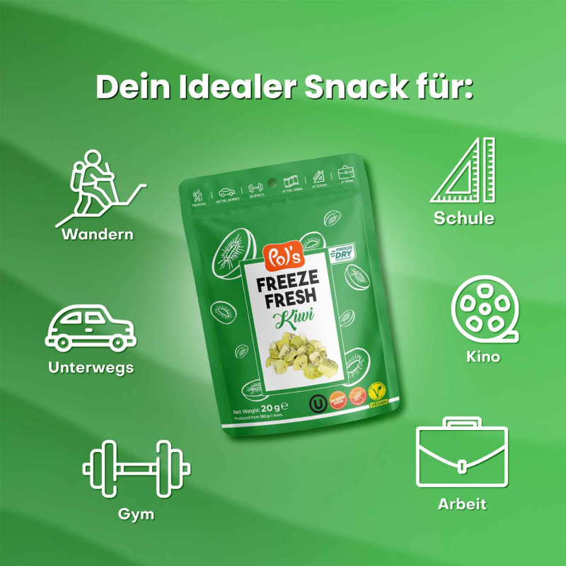  Pol's Freeze Fresh Kiwi 20g 