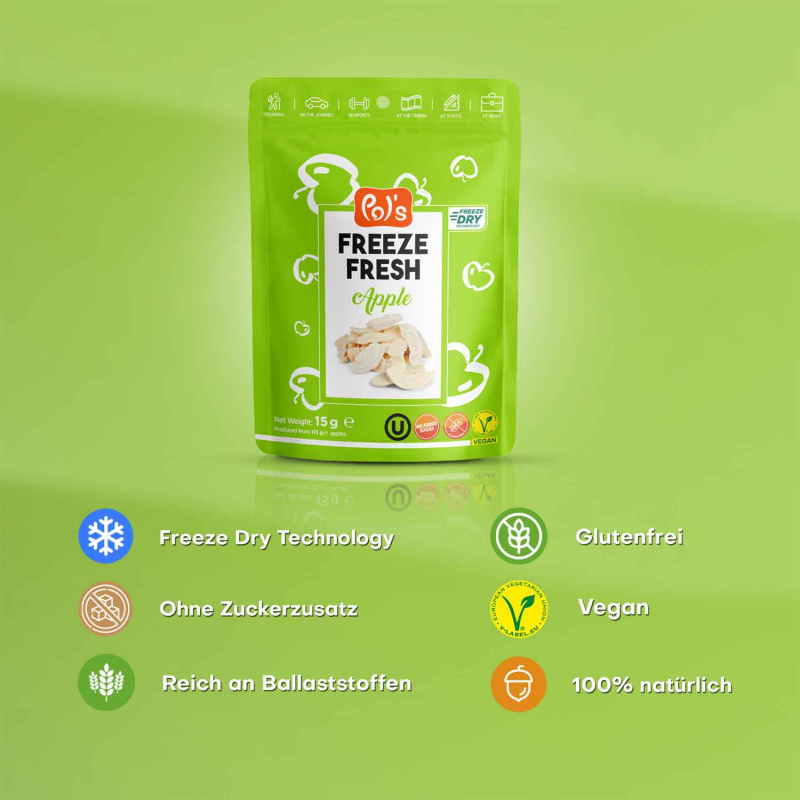  Pol's Freeze Fresh Apple 15g 