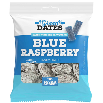  Green Dates Blue Raspberry 90g (MHD 27.12.2025) 