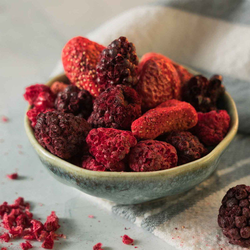  Pol's Freeze Fresh Freeze Dried Strawberry & Blackberry & Raspberry 15g 