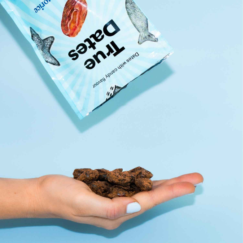  True Dates Salty Liquorice 100g 