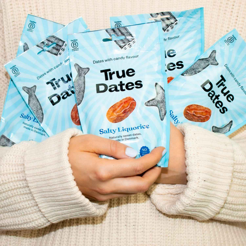  True Dates Salty Liquorice 100g 