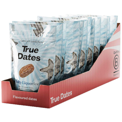  True Dates Salty Liquorice 100g 