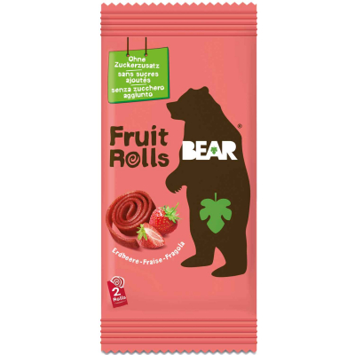  Bear Fruit Rolls Erdbeere 5x2er 