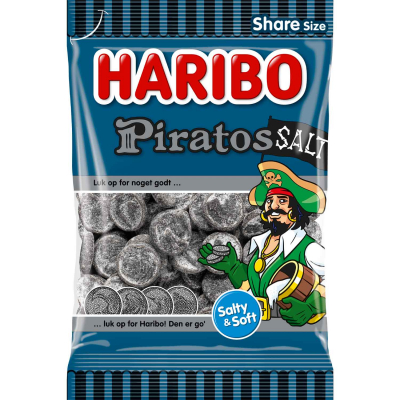  Haribo Piratos Salt 340g 