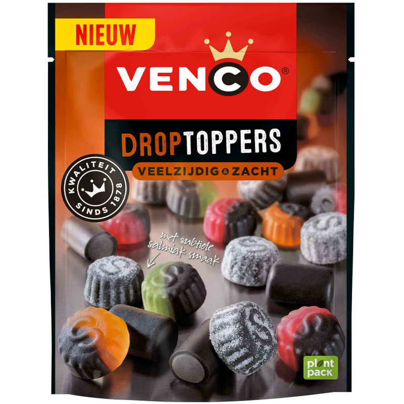  Venco Drop Toppers Veelzijdig & Zacht 225g 