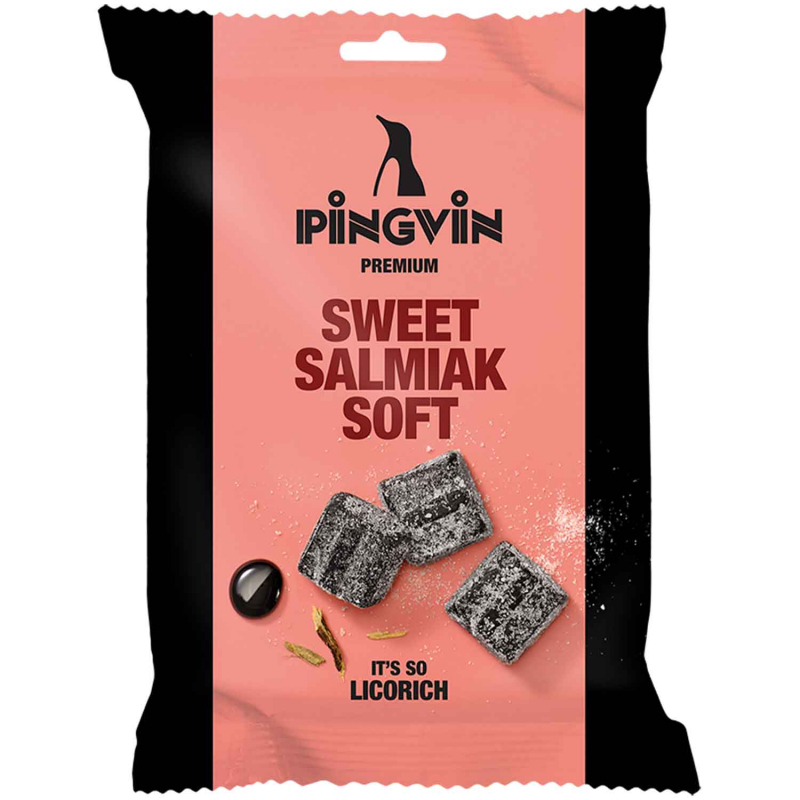  Toms Pingvin Premium Sweet Salmiak Soft 90g 