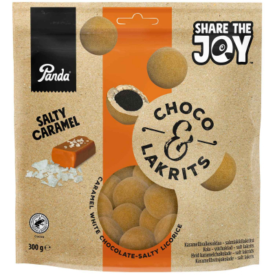  Panda Choco & Lakrits Salty Caramel 300g 