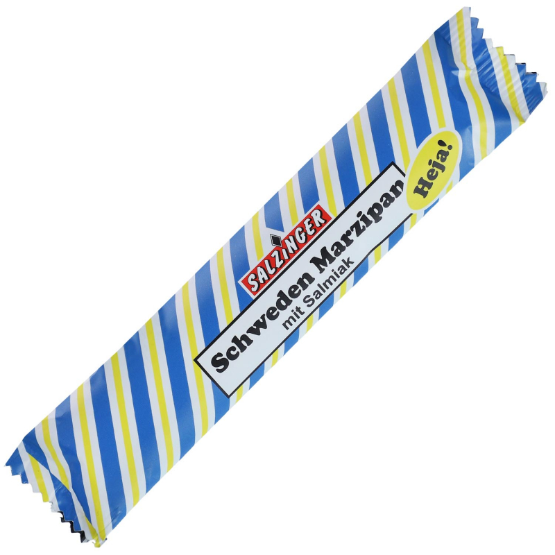  Salzinger Schweden Marzipan mit Salmiak 50g 