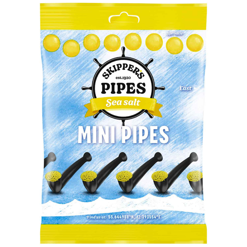  Red Band Skipper's Pipes Seasalt Mini 192g (MHD 21.11.2025) 