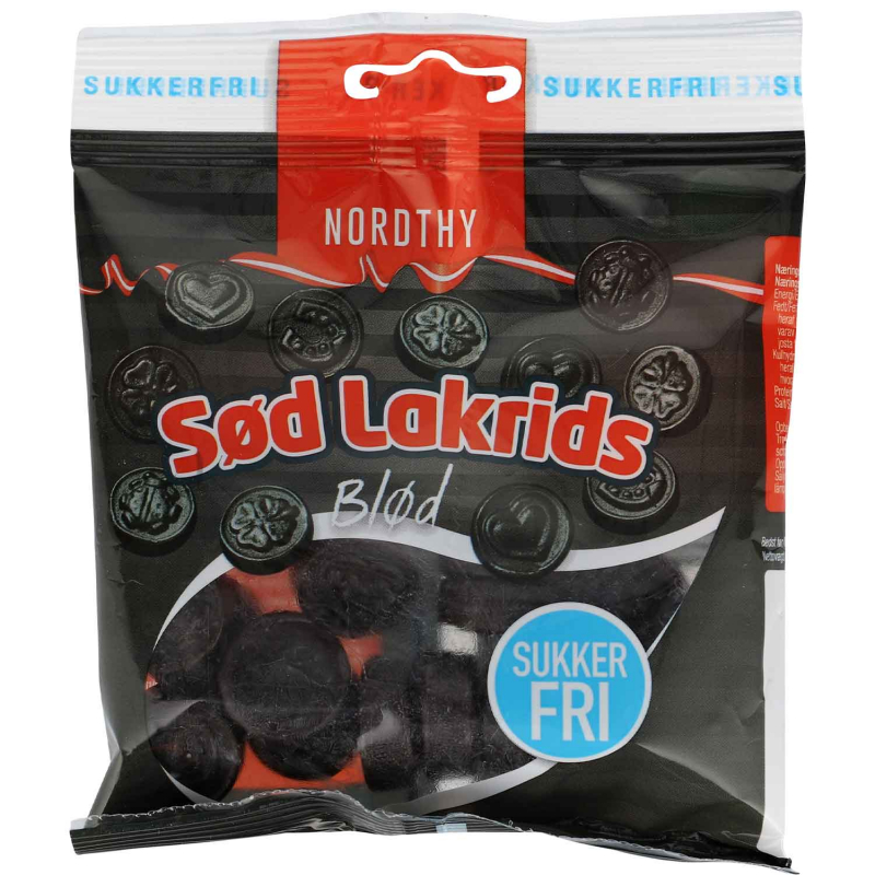  Nordthy Sød Lakrids Blød zuckerfrei 75g 