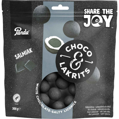  Panda Choco & Lakrits Salmiak 300g 