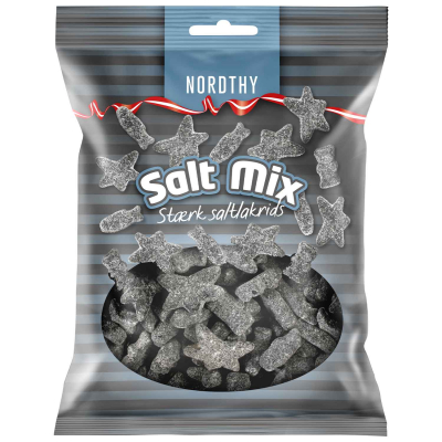  Nordthy Salt Mix Stærk Saltlakrids 800g 
