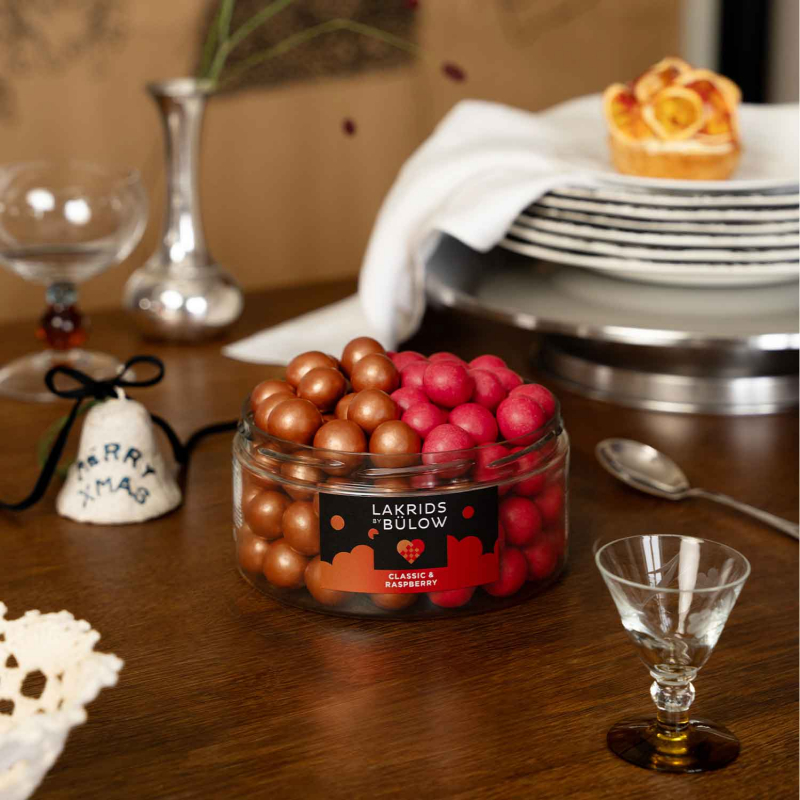  Lakrids by Bülow Mixed Classic Caramel & Raspberry 550g 