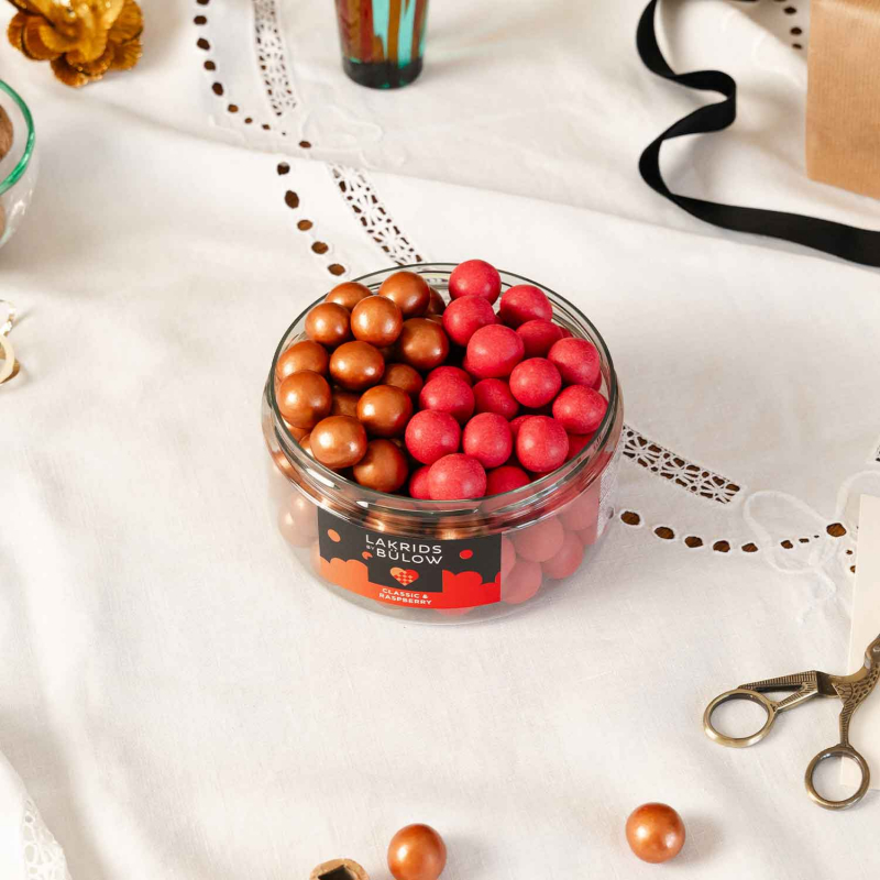  Lakrids by Bülow Mixed Classic Caramel & Raspberry 550g 