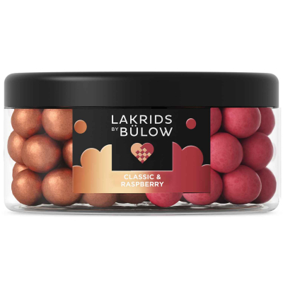  Lakrids by Bülow Mixed Classic Caramel & Raspberry 550g 