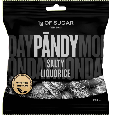  Pändy Salty Liquorice 50g 