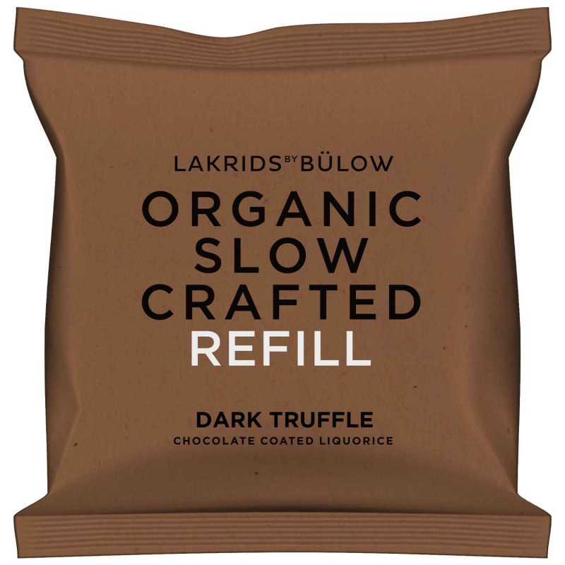  Lakrids by Bülow Organic Slow Crafted Dark Truffle Refill 265g 