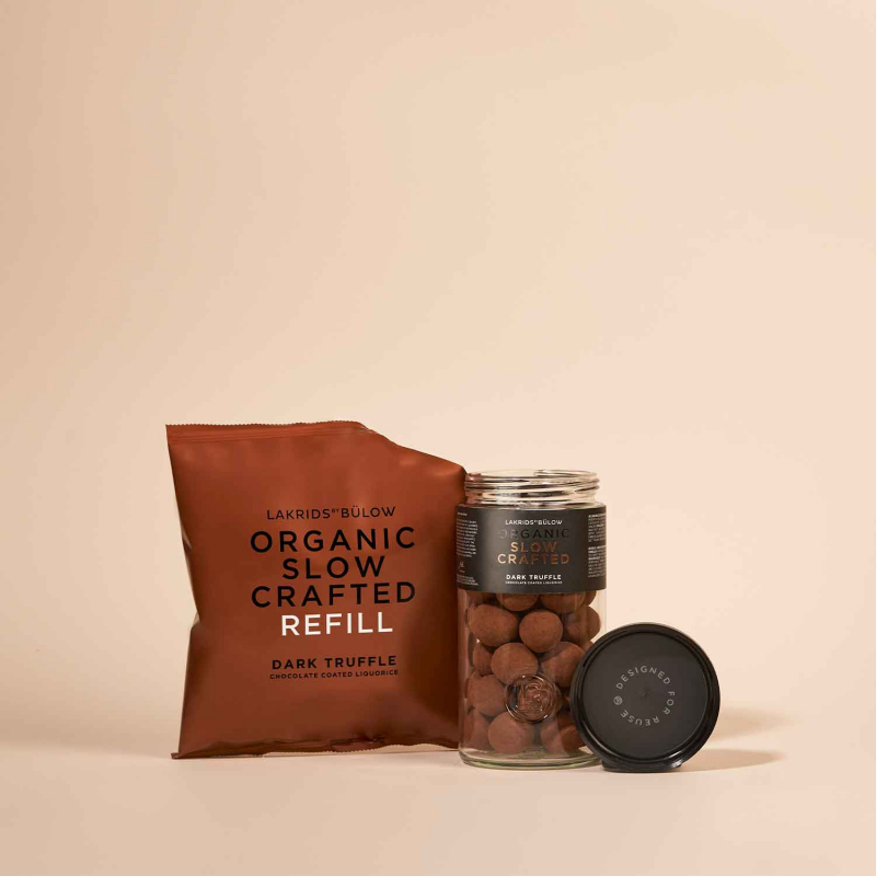  Lakrids by Bülow Organic Slow Crafted Dark Truffle Refill 265g 