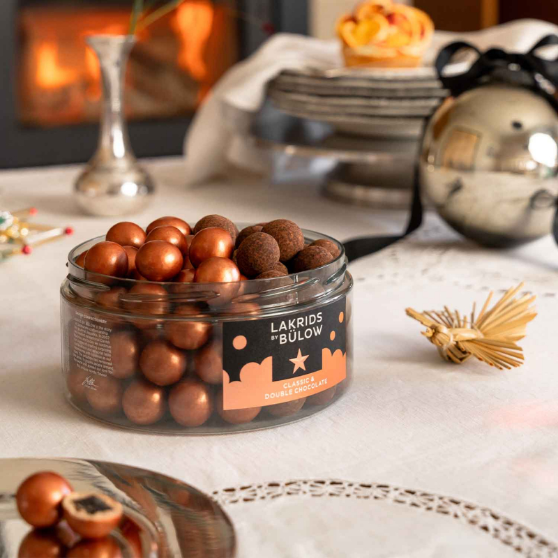  Lakrids by Bülow Mixed Classic Caramel & Double Chocolate 550g 