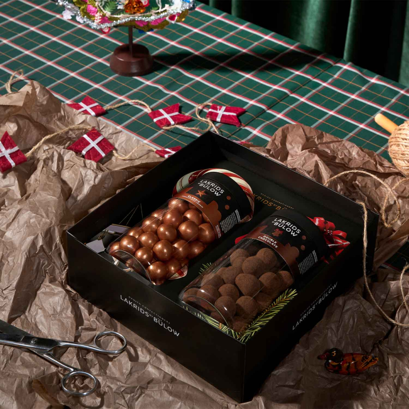  Lakrids by Bülow Black Box Classic Caramel & Double Chocolate 540g 