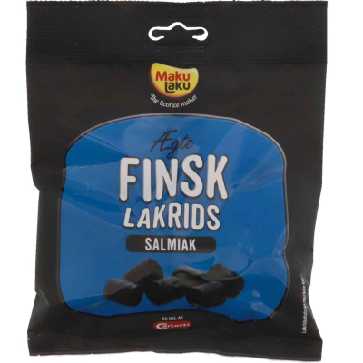  Makulaku Ægte Finsk Lakrids Salmiak 200g 