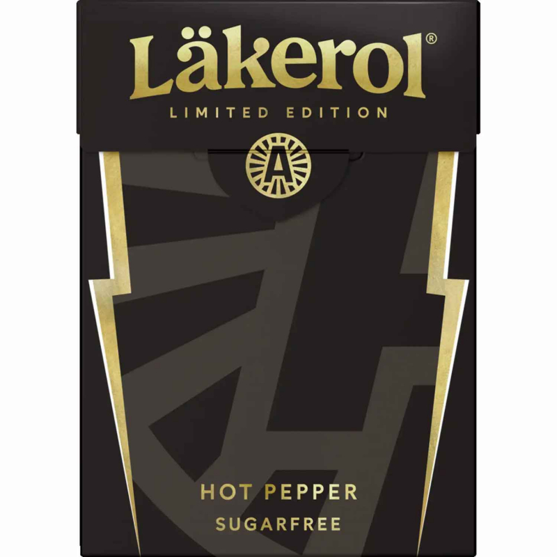  Läkerol Hot Pepper sugarfree Big Pack 75g 
