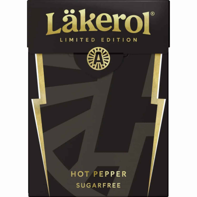  Läkerol Hot Pepper sugarfree Big Pack 75g 