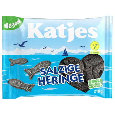  Katjes Salzige Heringe 210g 
