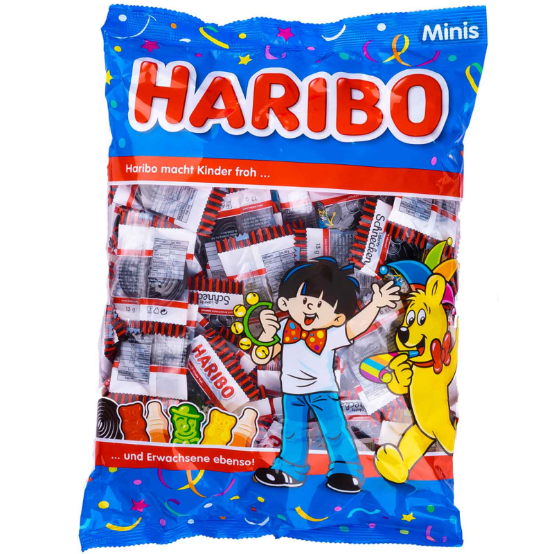  Haribo Lakritz Schnecken Minis vegetarisch 100x13g 