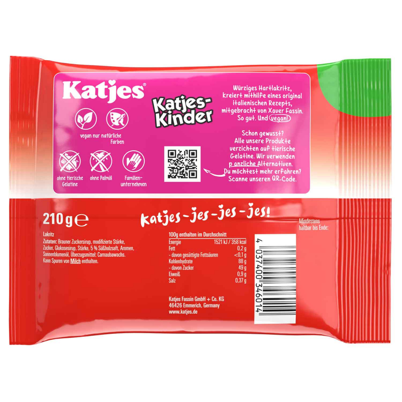  Katjes Katjes-Kinder 210g 