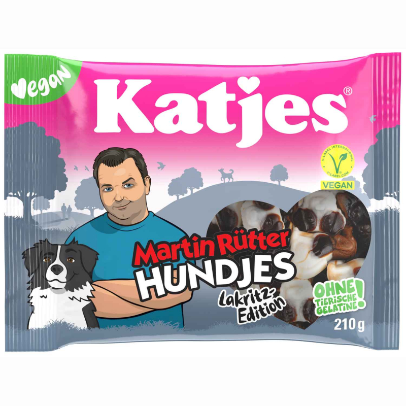  Katjes Martin Rütter Hundjes Lakritz-Edition 210g 