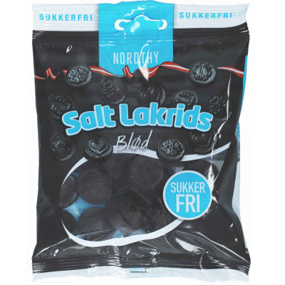  Nordthy Salt Lakrids Blød zuckerfrei 75g 