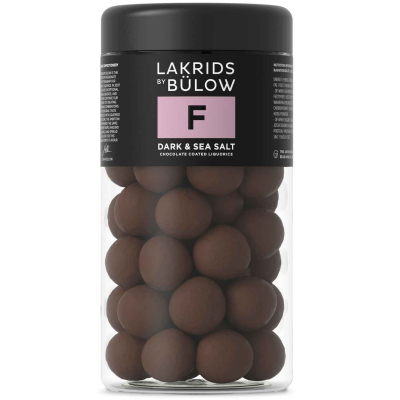  Lakrids by Bülow F Dark & Sea Salt 270g 
