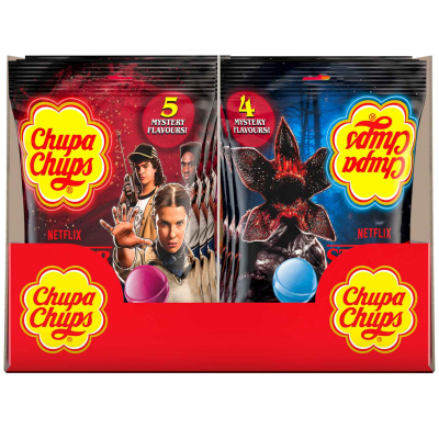  Chupa Chups Stranger Things 'Right Side Up' 10er 