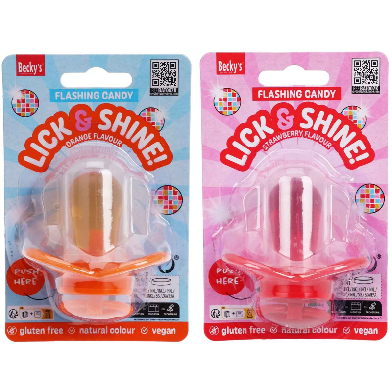  Becky's Flashing Lollipop Lick & Shine! 15g 