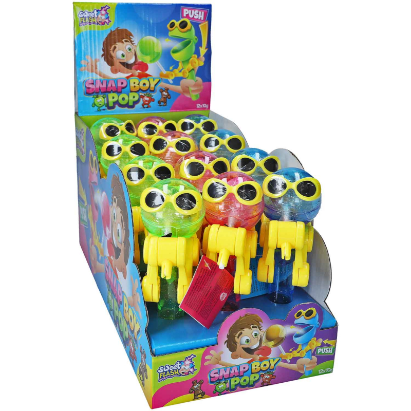  Sweet Flash Snap Boy Roboter Pop 
