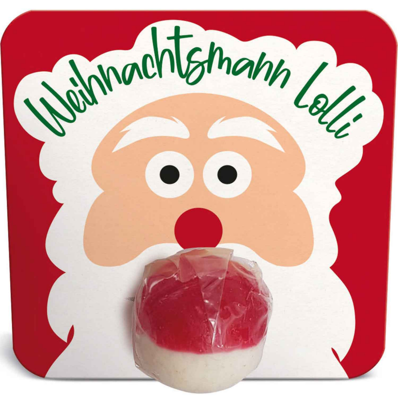  Weihnachtsmann Lolli 