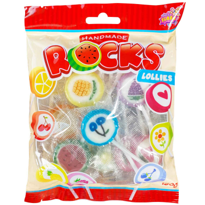  Sweet Flash Rocks Lollies 15er 