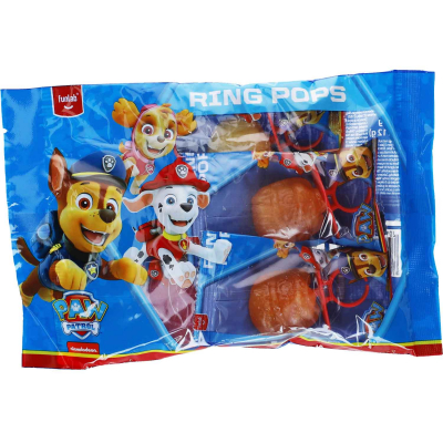  Paw Patrol Ring Pops 5x12g 