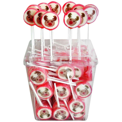  Amore Sweets Rocks Christmas Lolly Rentier Rudi 100x10g 