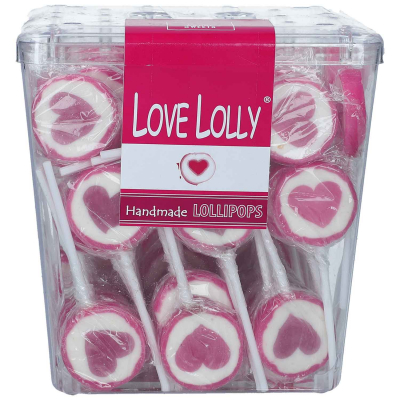  Amore Sweets Rocks Lolly Herz 100×10g 