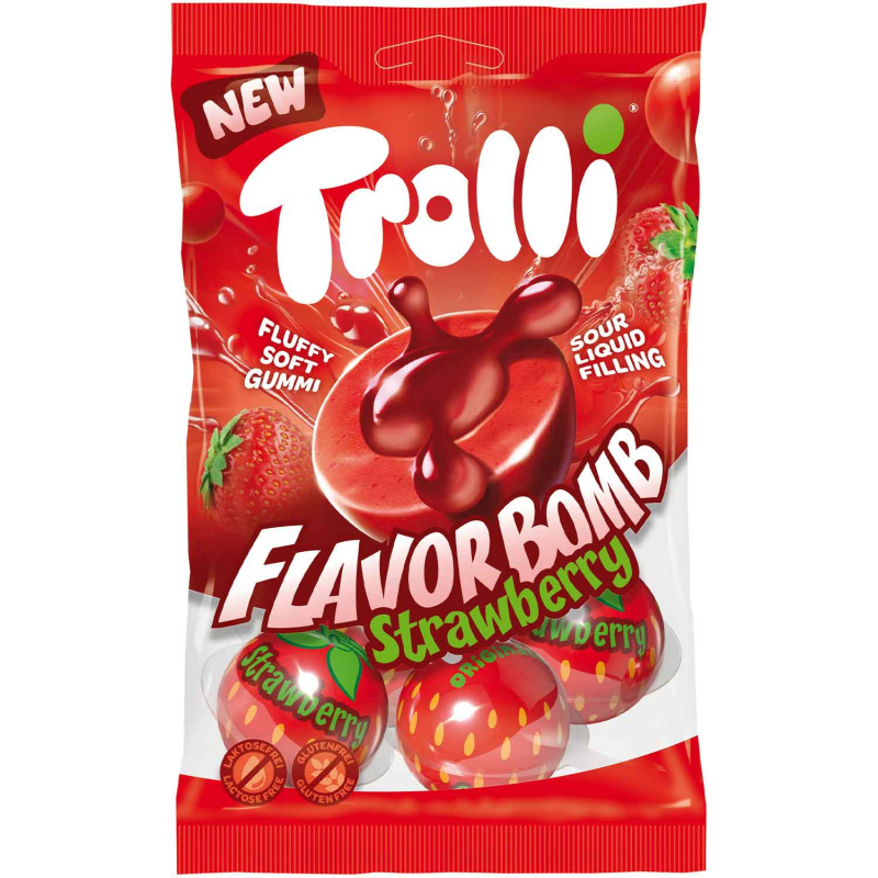  Trolli Flavor Bomb Strawberry 4er 