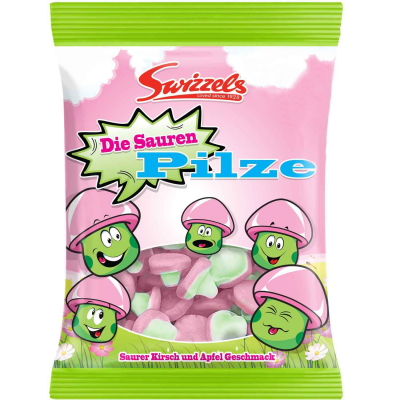  Swizzels Die Sauren Pilze 100g 